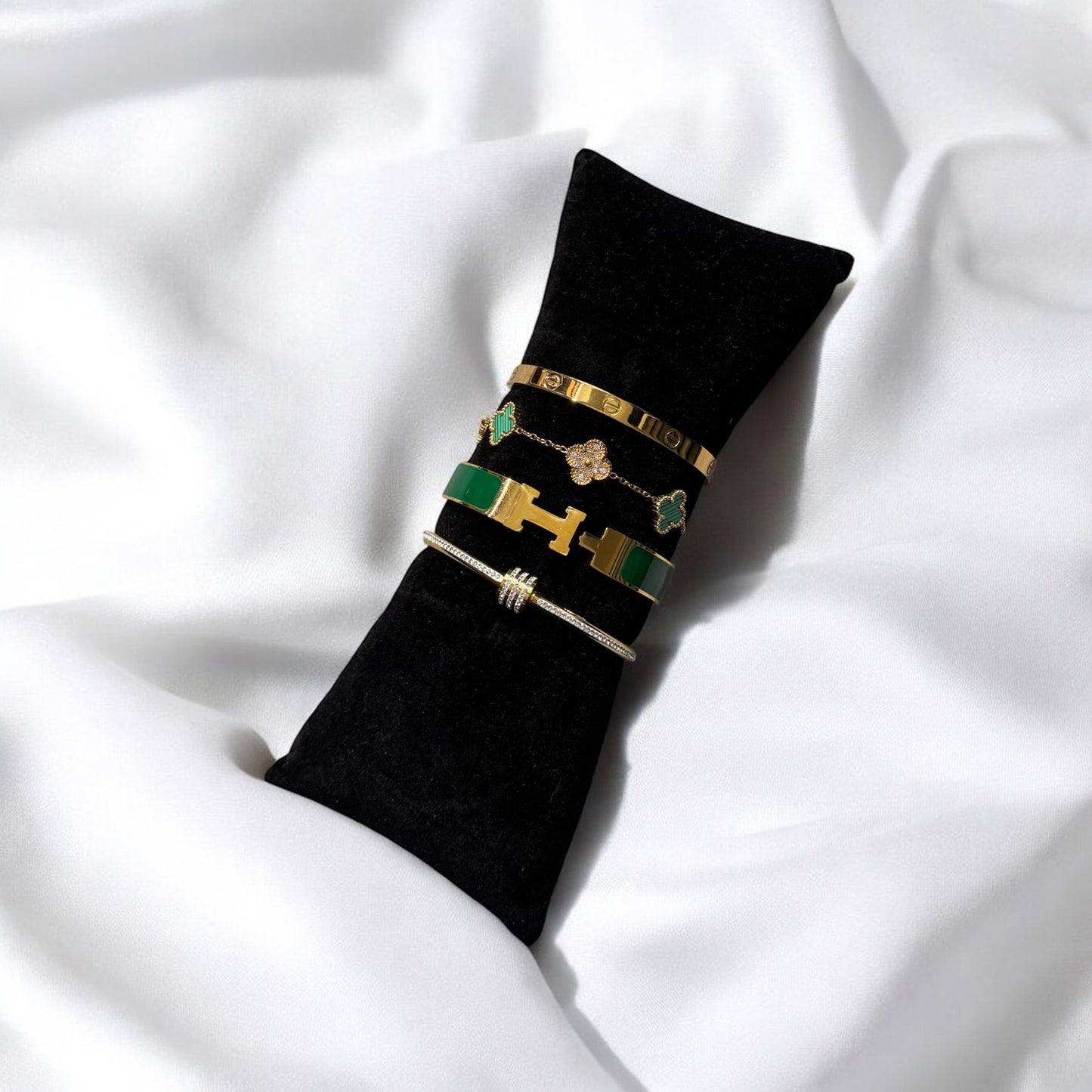 Khadraa (Gold & Green) 4pc Stack
