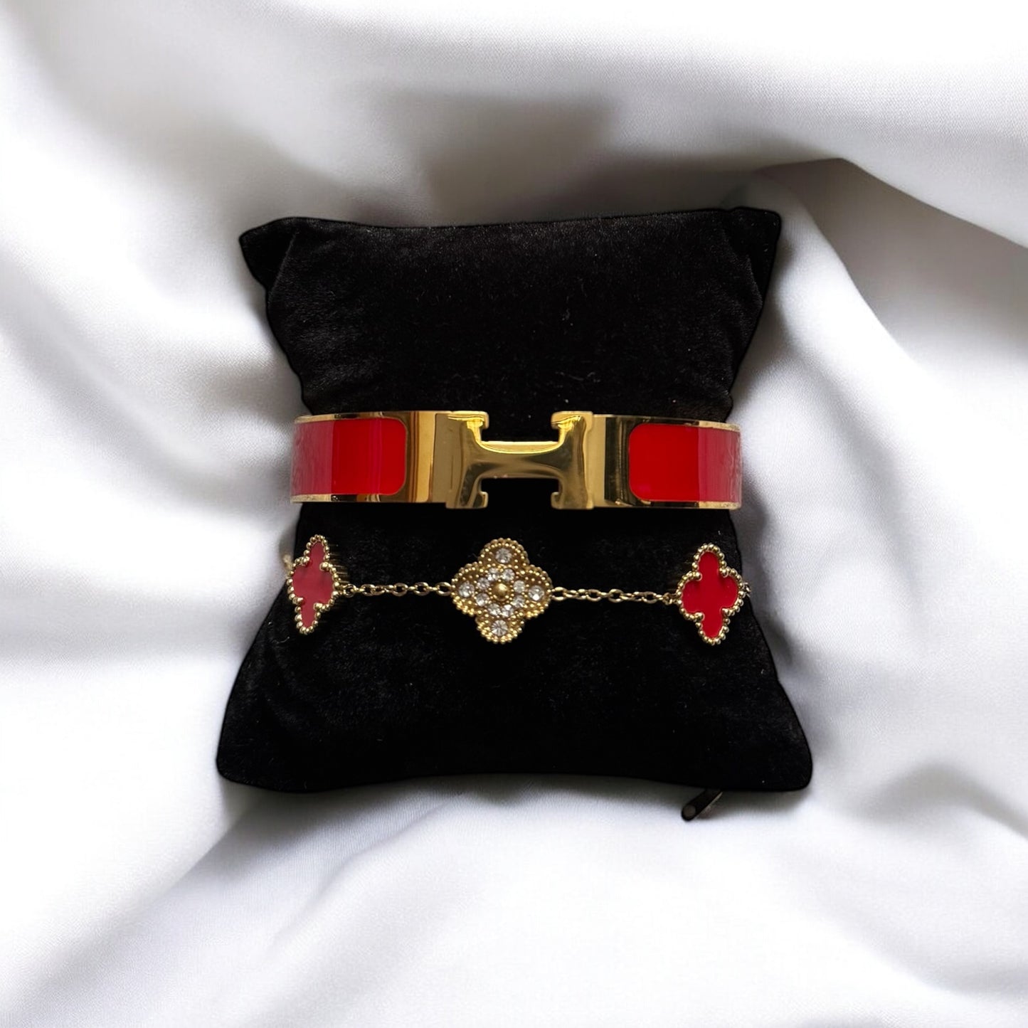 Hamraa (Gold & Red) 2pc Set